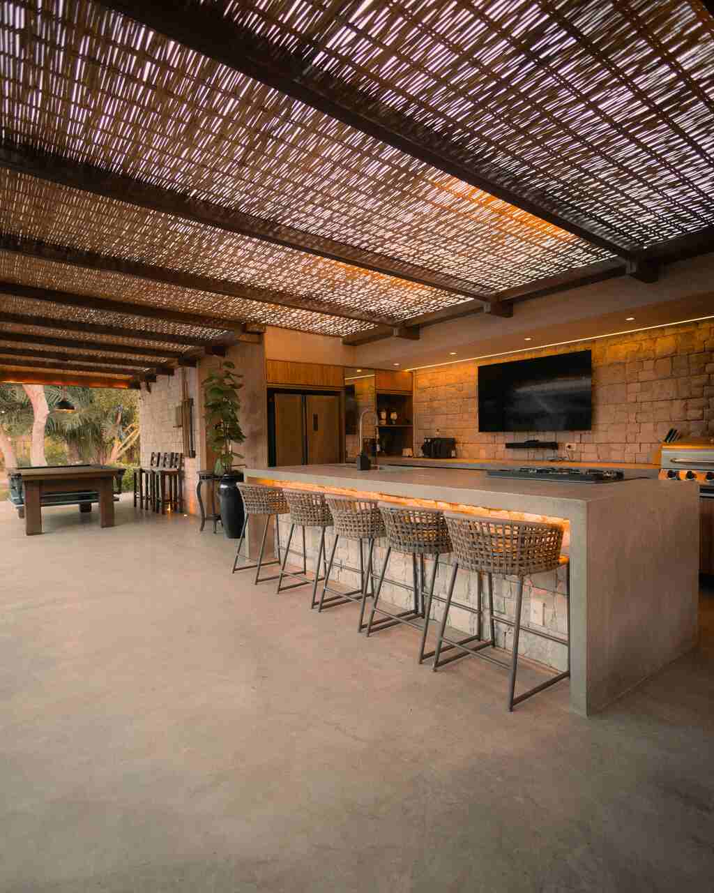 cocina exterior vivienda