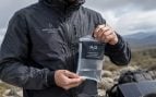 Chaqueta de EE.UU. que recolecta agua, chaqueta con energía solar, chaqueta logra agua potable.