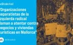 Terrorismo callejero contra el turismo en Baleares