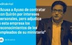 Algo tendrá Quirón para que hasta Óscar López contrate sus servicios