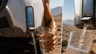 Chaleco que extrae agua
