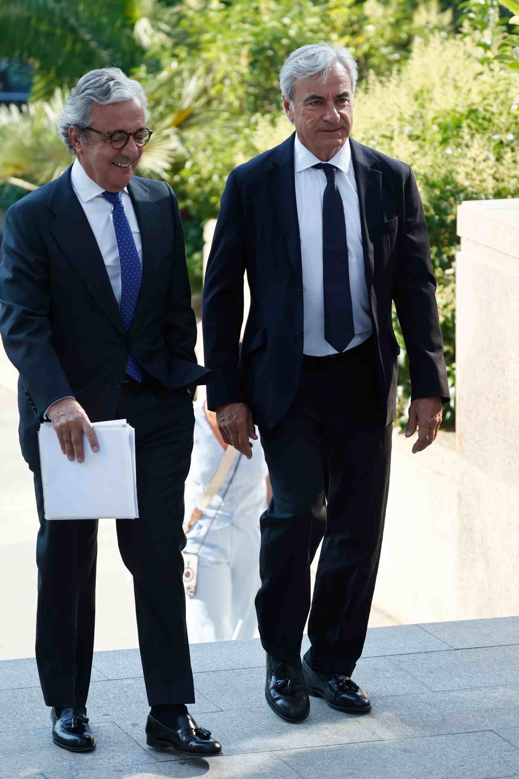 El piloto Carlos Sainz en la Audiencia Provincial de Madrid. (Foto: Europa Press)