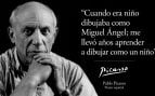Pablo Picasso, frase, pintura