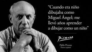 Pablo Picasso, frase, pintura