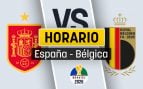 España Bélgica horario