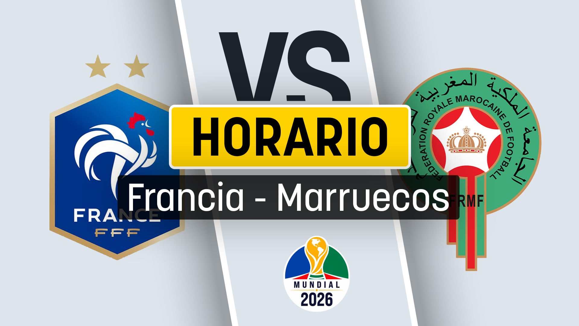 A qué hora empieza el Francia - Marruecos y por qué canal de TV ver en directo gratis y en vivo online los cuartos del Mundial 2026