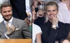 David y Romeo Beckham relojes wimbledon