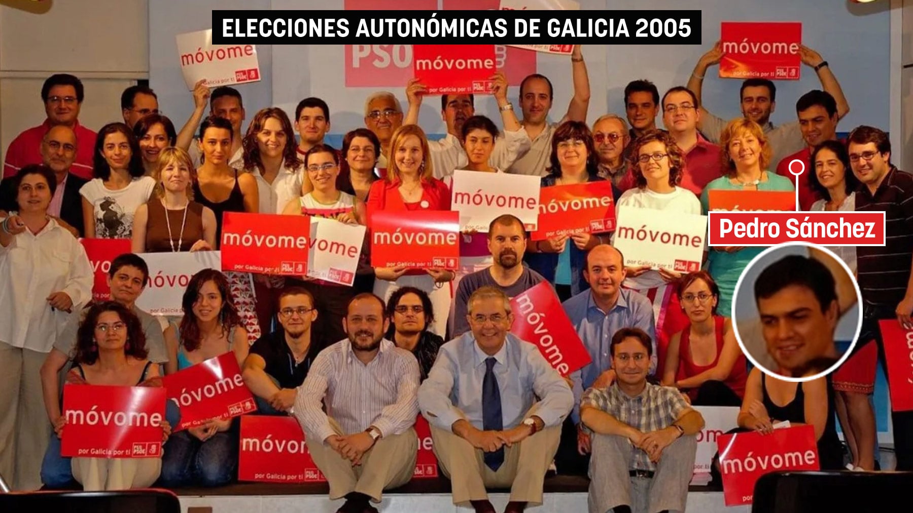 Sánchez participó en el equipo del PSOE que gestionó el voto exterior y arrebató la Xunta a Fraga tras triplicarlo