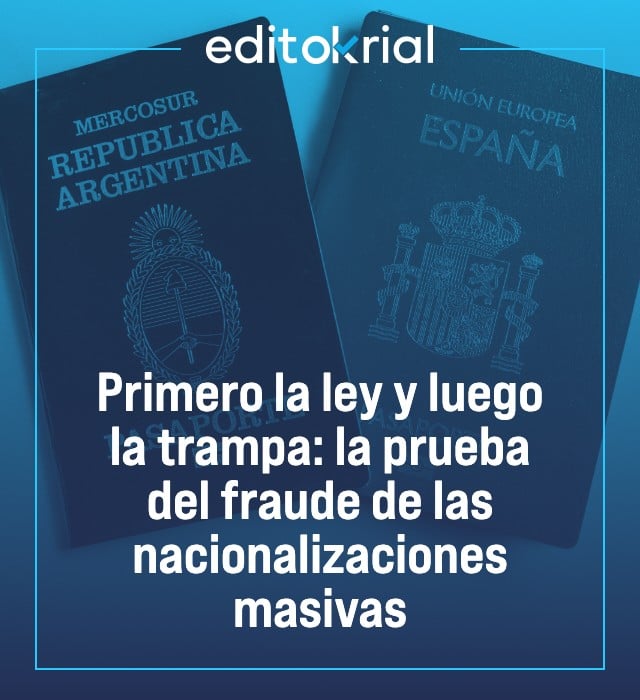 Primero la ley y luego la trampa: la prueba del fraude de las nacionalizaciones masivas