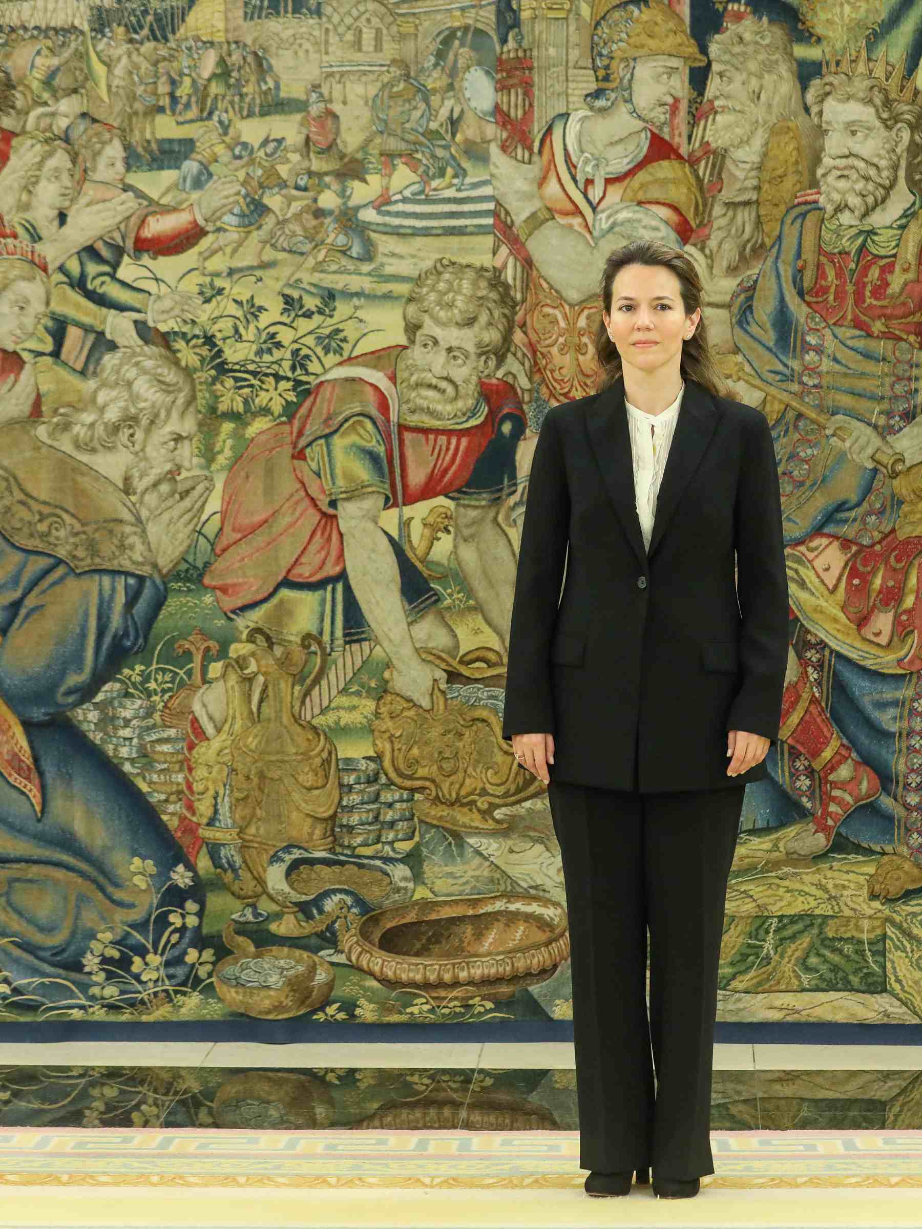 La Duquesa de Arcos, María Cristina de Ulloa y Solís-Beaumont. (Foto: Europa Press)