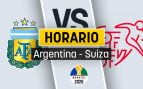 Argentina Suiza horario