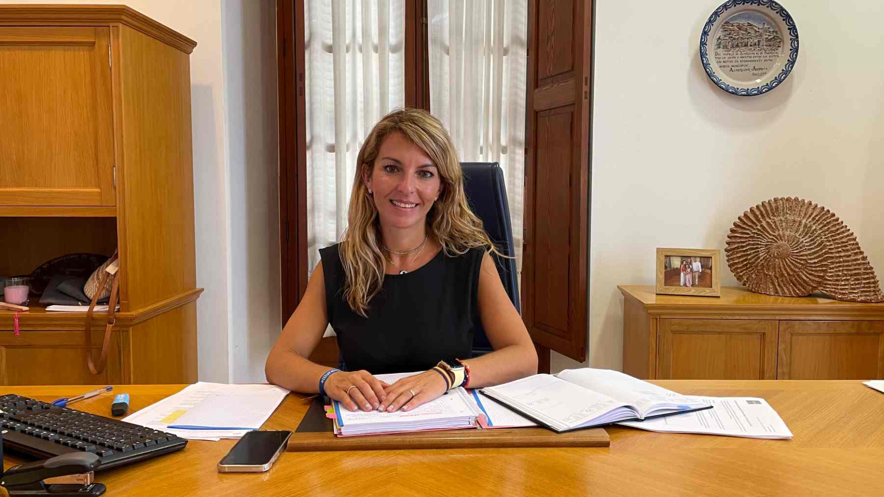 Estefanía Gonzalvo, alcaldesa de Andratx.
