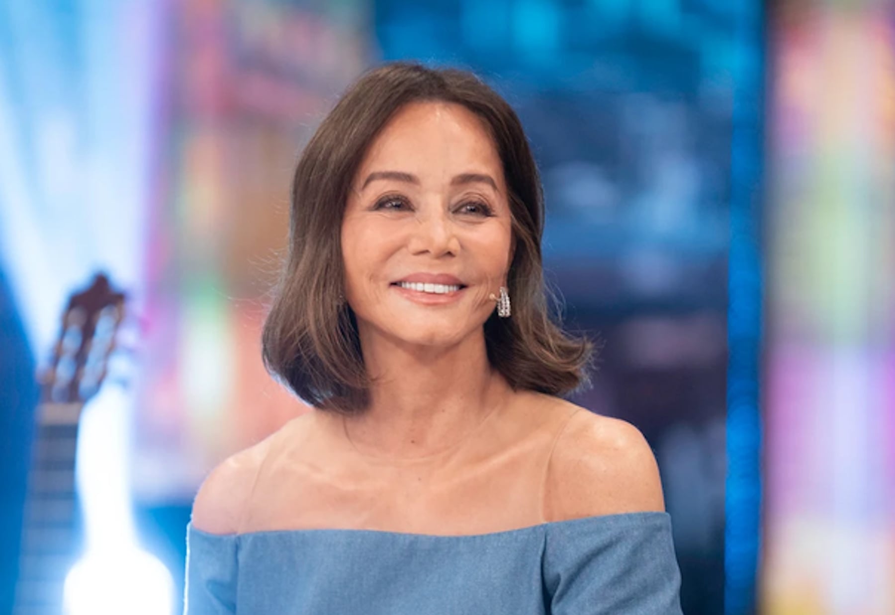 Isabel Preysler en televisión. (Foto: Antena 3)