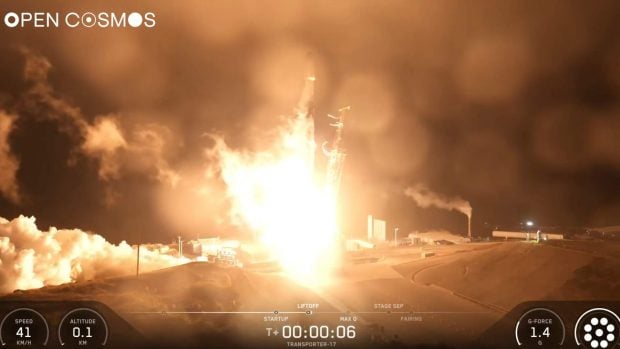 lanzamiento satélite baleares