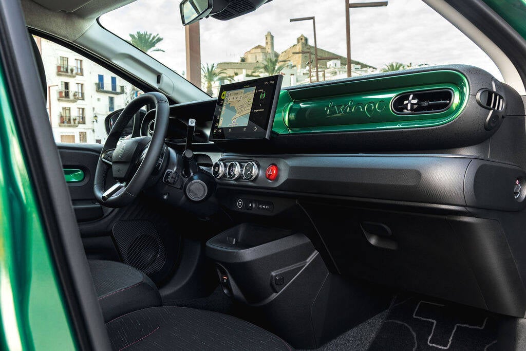 Espacio, habit&aacute;culo y modularidad de Renault Twingo