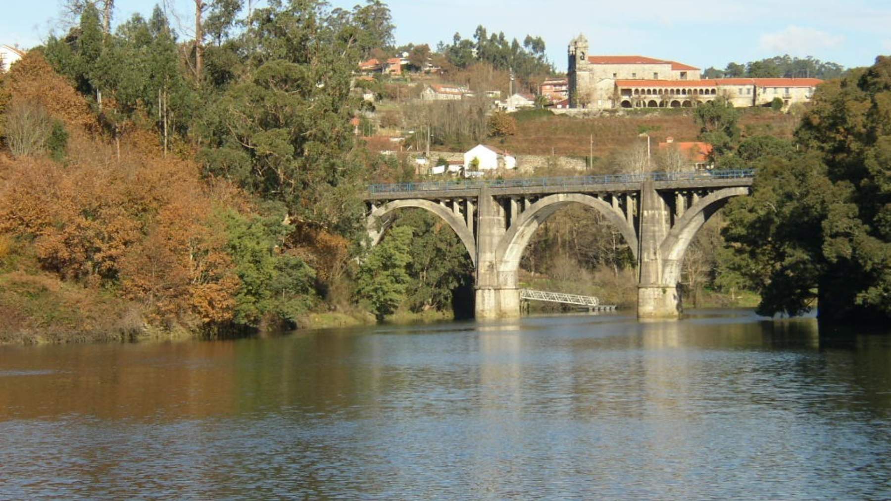 Río Lérez a su paso por Pontevedra. (Foto: Ayuntamiento de Pontevedra).