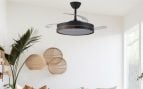 Este ventilador de techo parece de revista y no gasta casi nada: Akunadecor Vista incluye luz LED, motor de bajo consumo y descuentazo