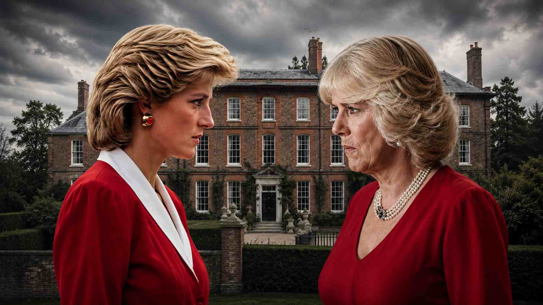 Diana de Gales y la reina Camila. (Foto: Europa Press/IA)