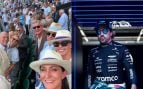 Christian Horner y Adrian Newey en Wimbledon. Fernando Alonso