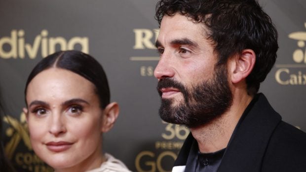 Álex García y Verónica Echegui. (Foto: Europa Press)
