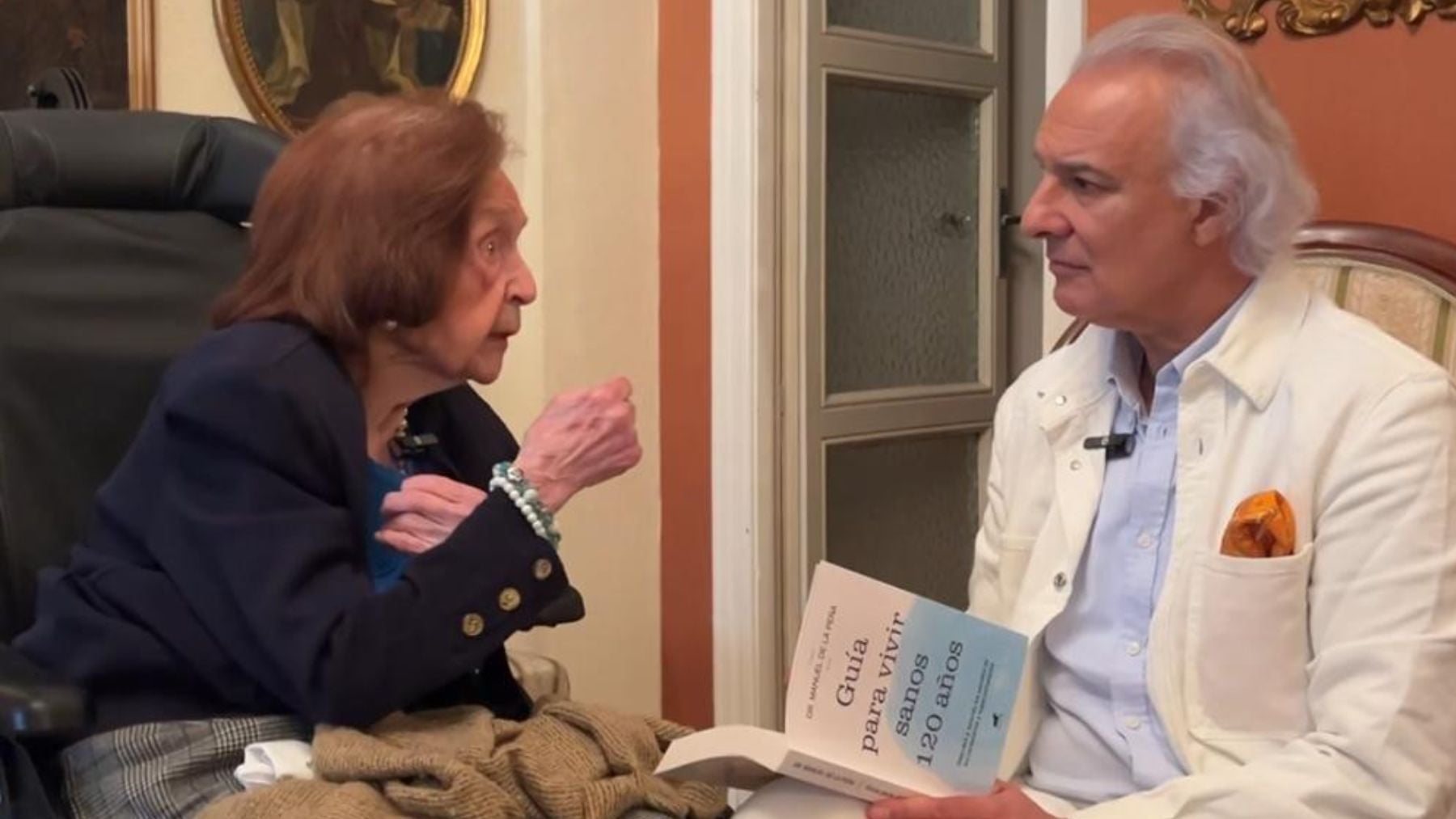 Así ha llegado Mercedes Álvarez a los 108 años: vida ordenada, dieta sana y recuerdos positivos