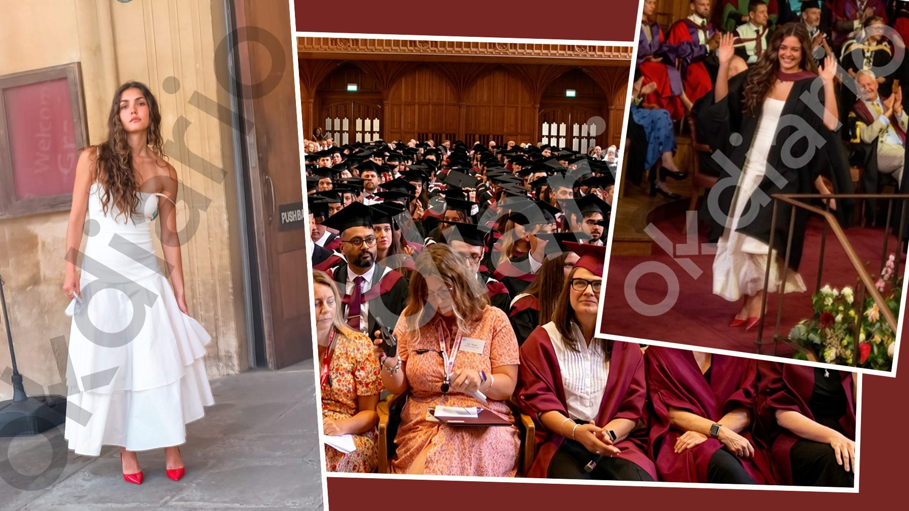 Las mejores imágenes de Ainhoa Sánchez Gómez en su ceremonia de graduación