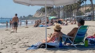 Reservar sitio en la playa