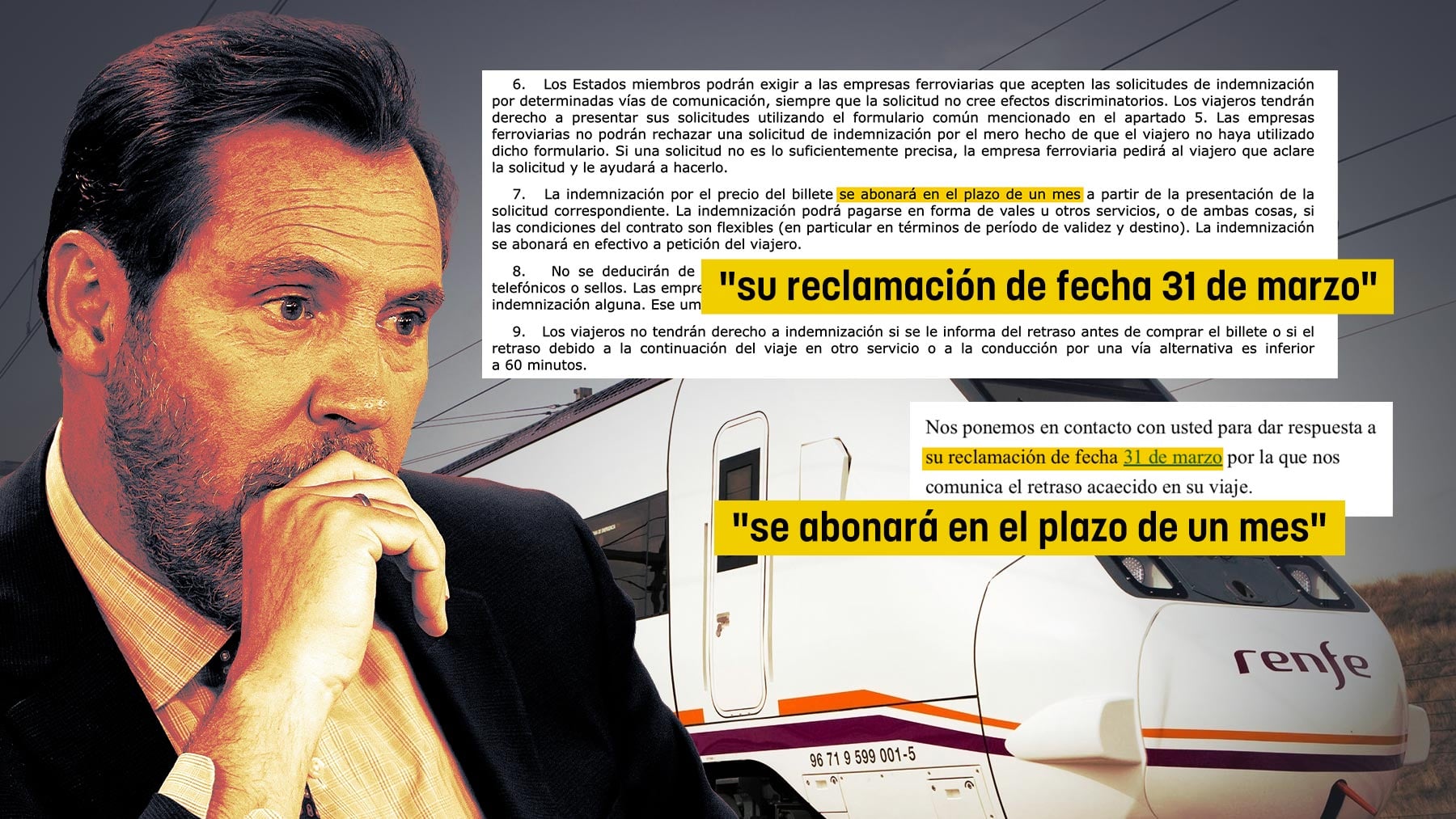 Renfe tarda cuatro meses en pagar las indemnizaciones a los viajeros incumpliendo la normativa europea