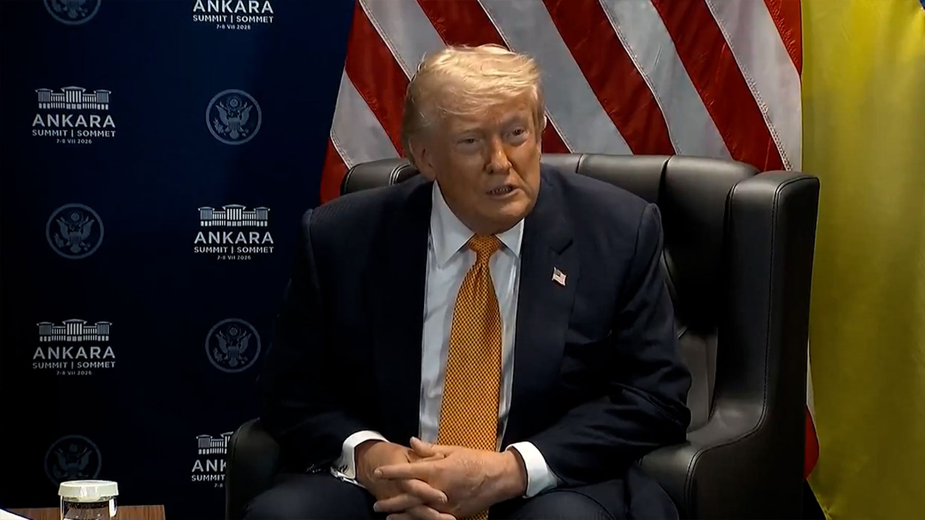 Trump se hace un lío: confunde a Japón con Irán y lo tilda de república islámica