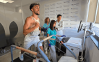 El Málaga CF realiza los reconocimientos médicos de pretemporada en el Hospital Quirónsalud Málaga