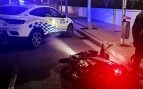 La Policía intercepta a dos menores sin casco en Palma cuando huían en una moto robada