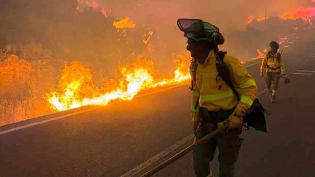 Incendio Los Gallardos Almer&iacute;a