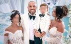 Noemí Salazar, su marido Antón y sus hijos. (Foto: Redes Sociales)
