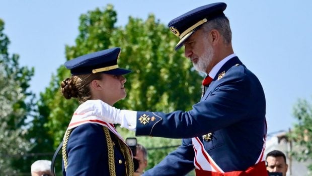 Leonor y Felipe VI. (Foto: Europa Press)