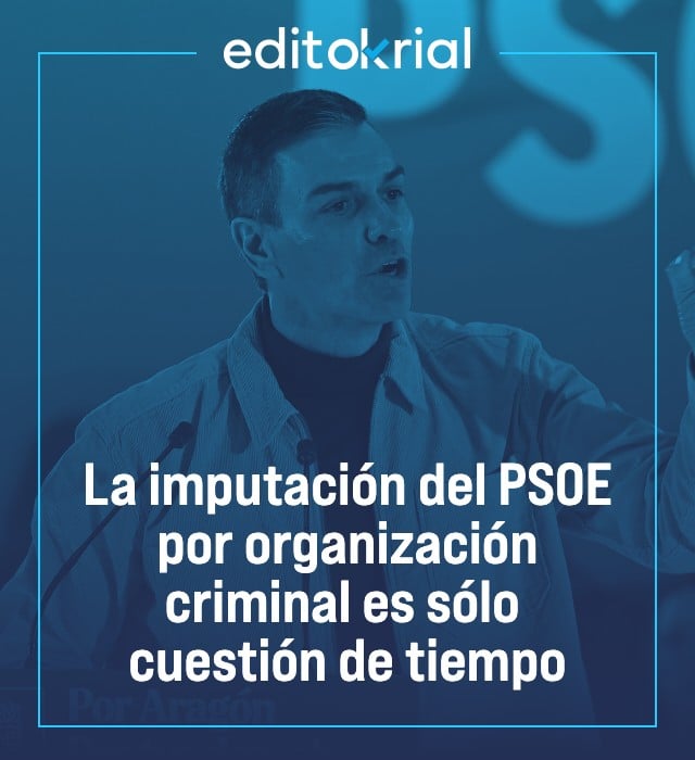 La imputación del PSOE por organización criminal es sólo cuestión de tiempo