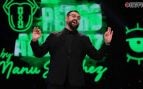 Manu Sánchez en el plató de El perro andaluz (RTVE).
