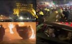 Marroquíes desatan el caos en Londres y París tras caer del Mundial: incendios, peleas y agresiones a mujeres