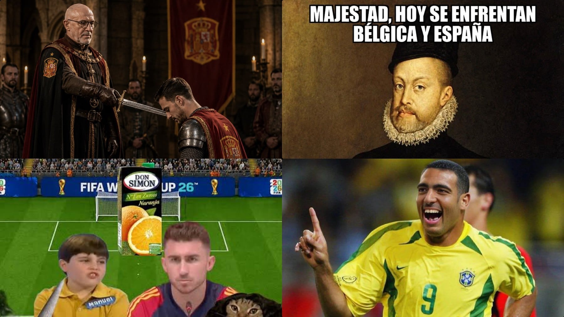 Los mejores memes del España – Bélgica