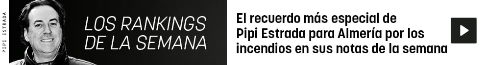 El recuerdo más especial de Pipi Estrada para Almería por los incendios en sus notas de la semana