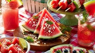Conservar las sandías en verano