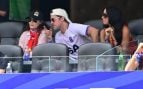 Brad Pitt en el partido de la selección esañola
