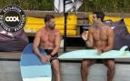 Adrián Lastra y Juan Betancourt haciendo surf, exclusiva COOL