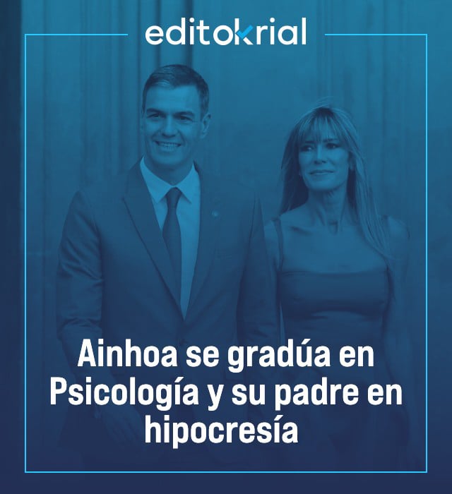 Ainhoa se gradúa en Psicología y su padre en hipocresía