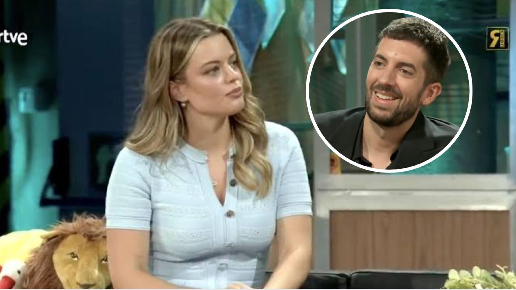 Adriana Torrebejano y ‘David Broncano’ (TVE).