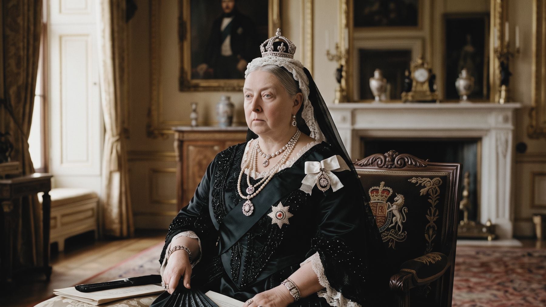 Reina Victoria. Imagen generada con IA.