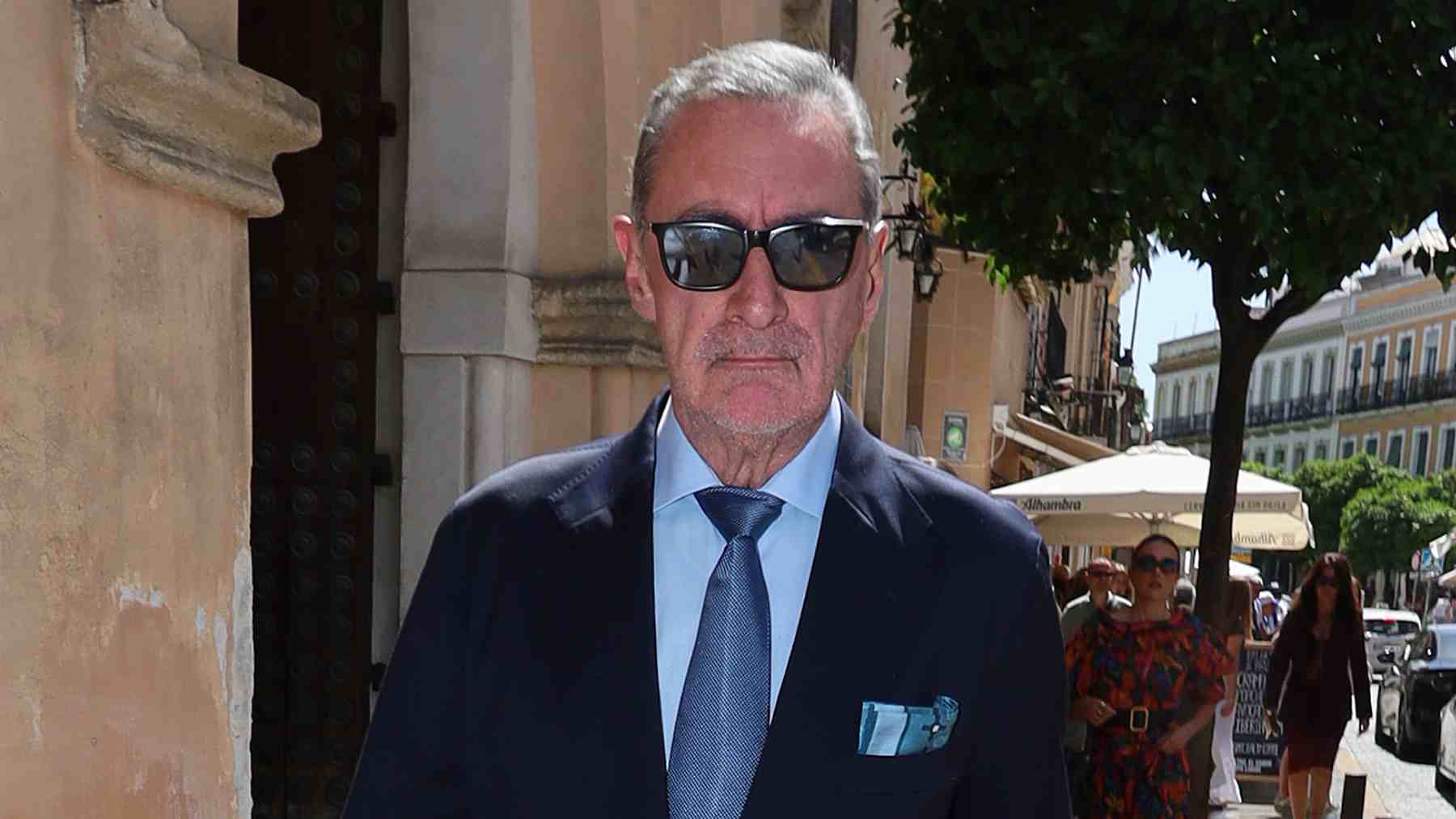 Carlos Herrera en un evento en Sevilla. (Foto: Europa Press)