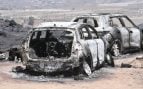 Coches calcinados