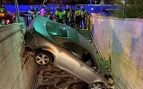 Madrid, accidente, coche, metro, accidente, empotrado, Begoña,