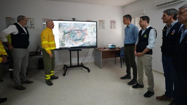 Incendio Almería Los Gallardos