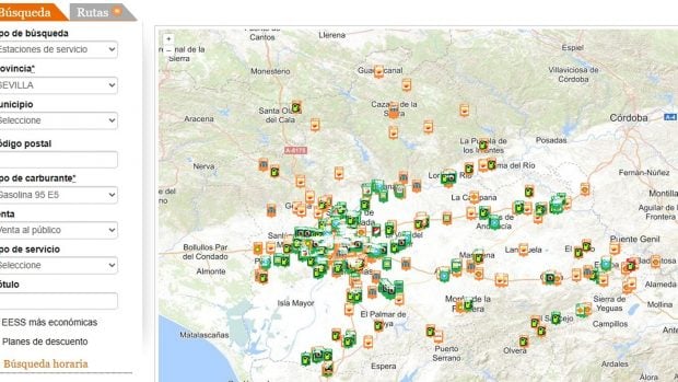 precio gasolina 19 julio Andalucía